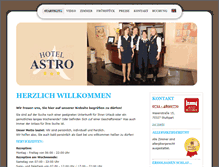 Tablet Screenshot of aparthotel-astro.de